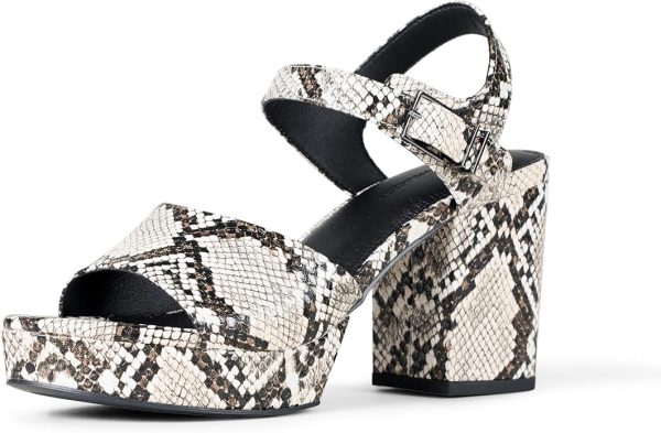 Snake Print Women's Platform Heels - Stylish & Comfortable