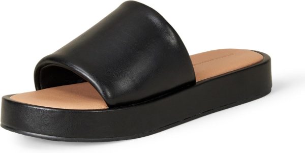 Black Women's Slideform Sandals - Comfortable & Stylish