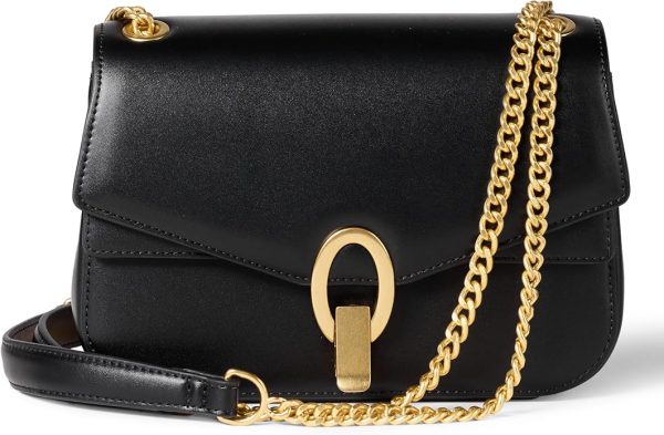 Black Chain Shoulder Bag for Women - Stylish & Versatile
