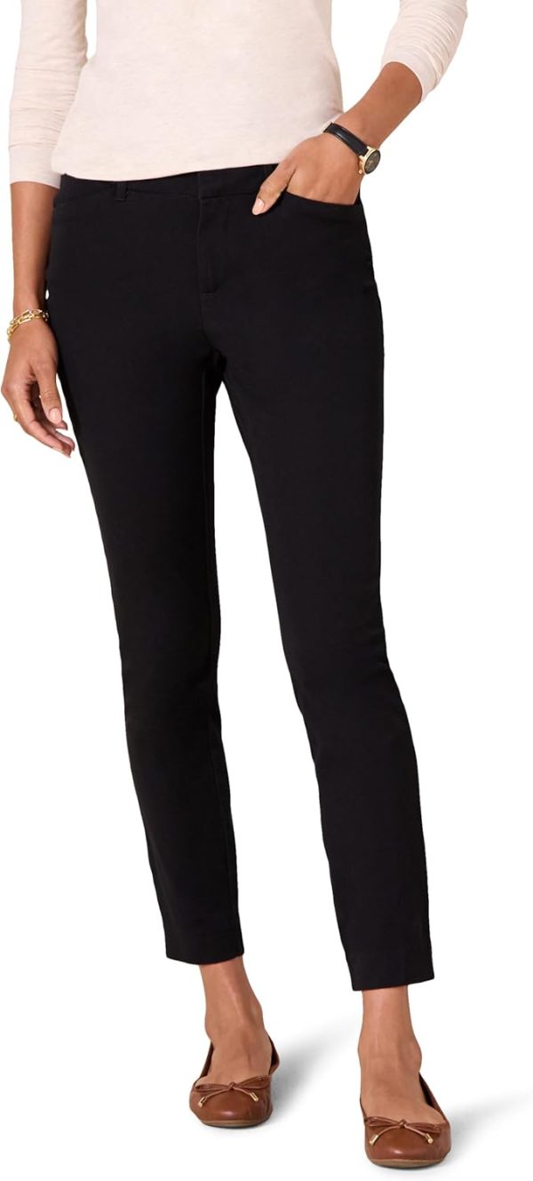 Black Skinny Ankle Women's Pants - Stylish Slim Fit Bottoms